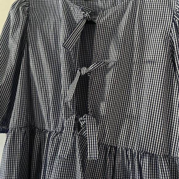 Simons Icone Puffy Sleeves Dress - Picture 3 of 6